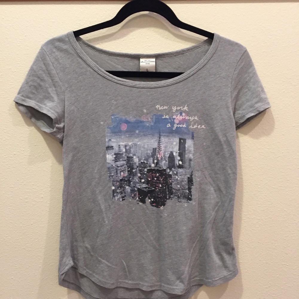 Gray Short Sleeve Tee